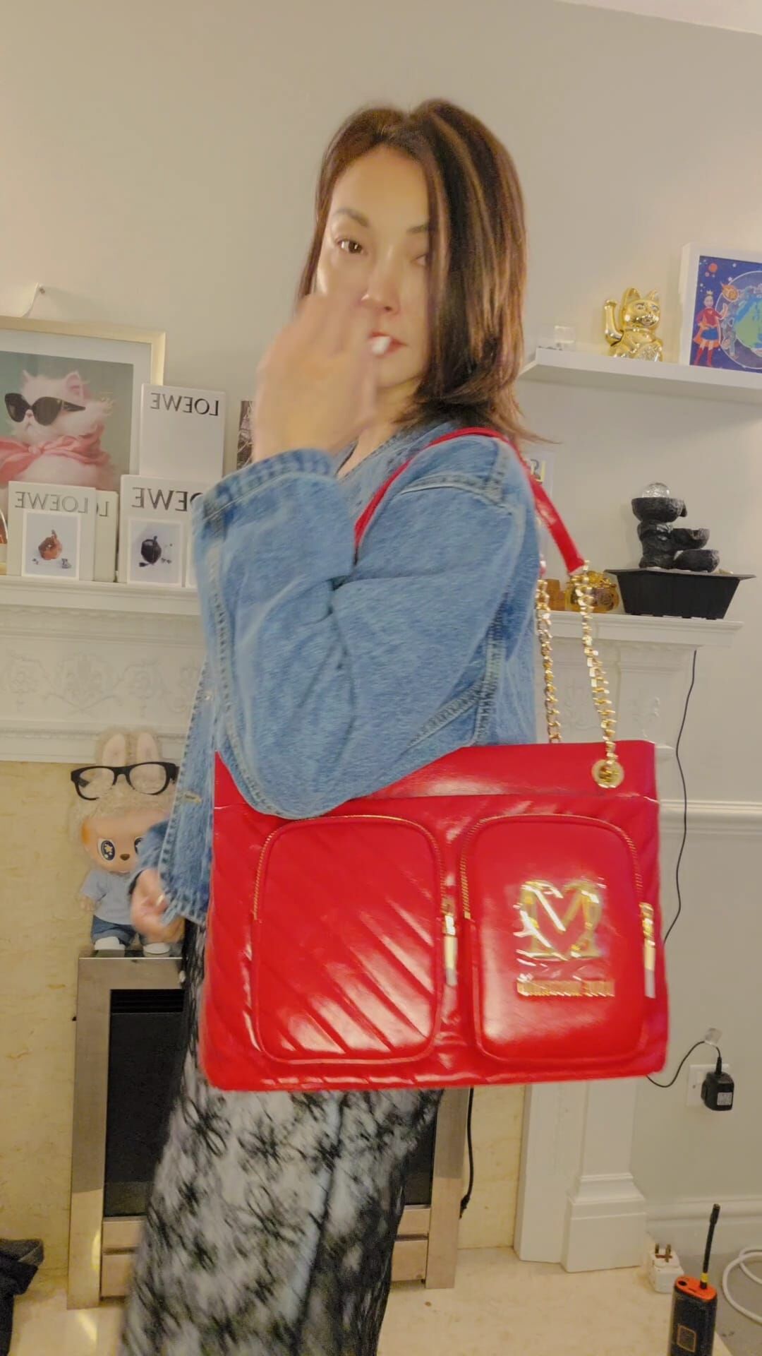 英國代購 (獨立訂單) -LOVE MOSCHINO Tote Bag