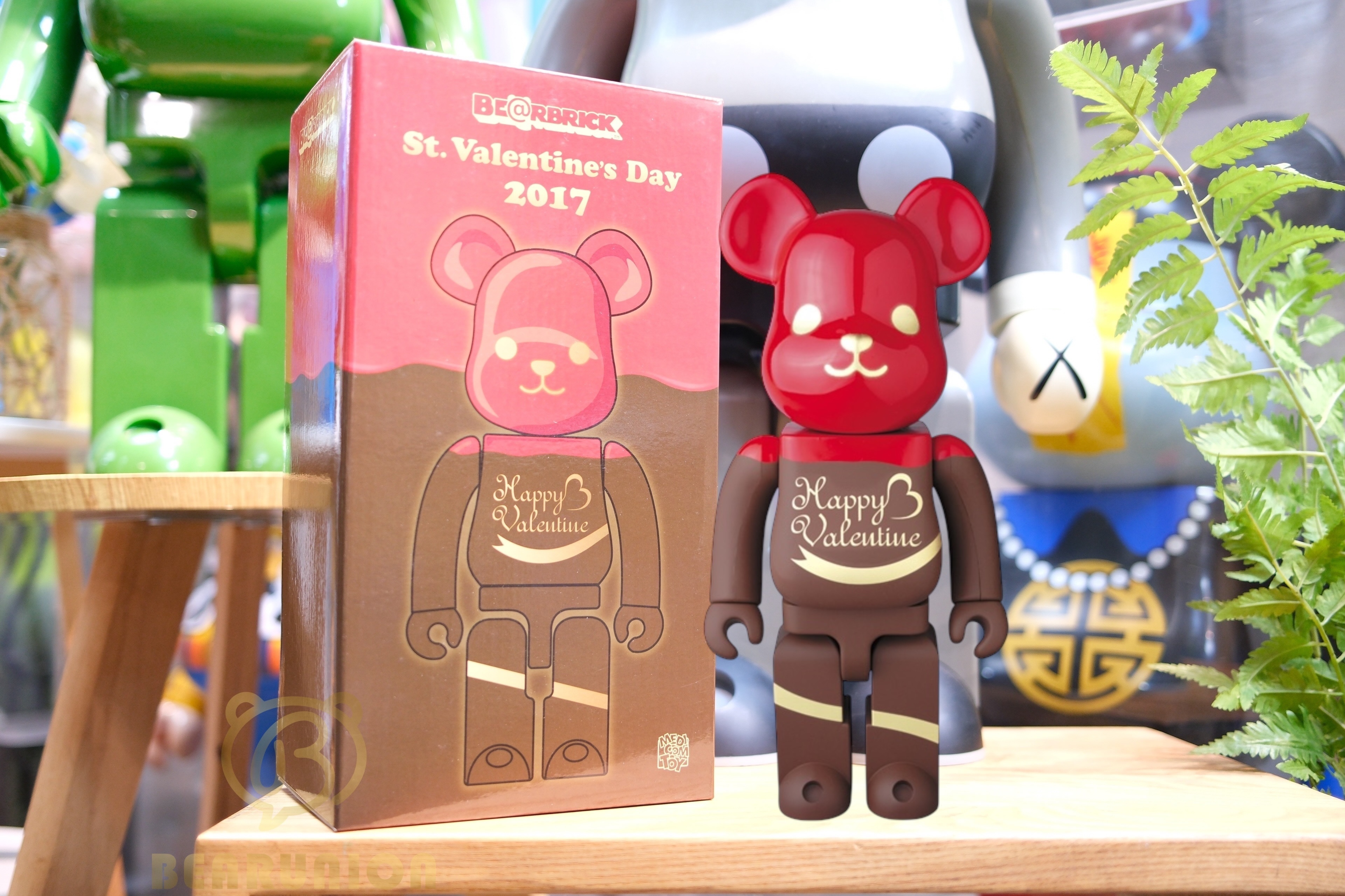 🥇現貨🥇Bearbrick 2017 Valentine 400%