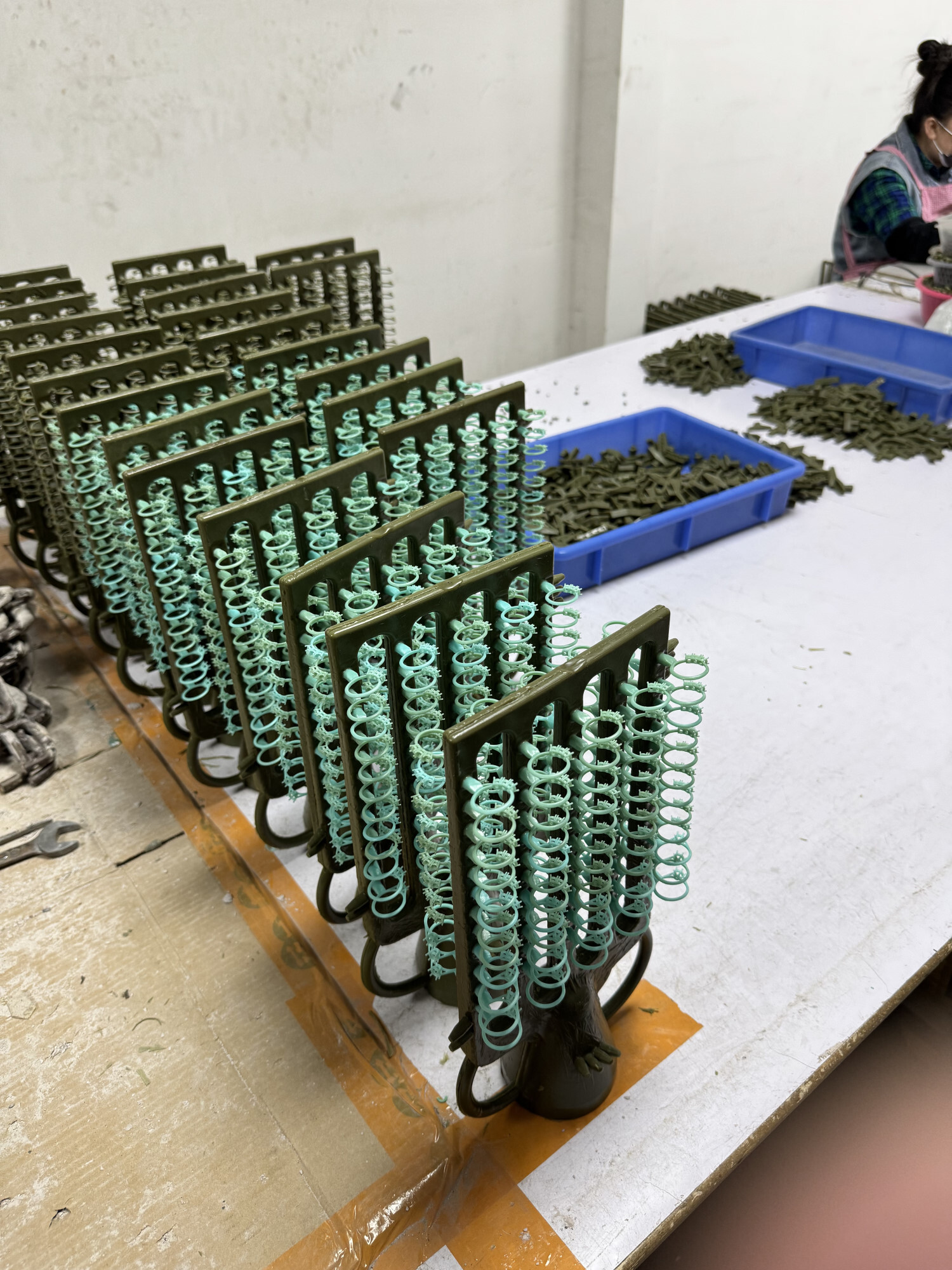 Imagen del proceso de fabricación en la fábrica de joyería
