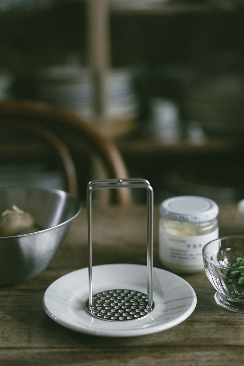 下村企販日本製18-8不鏽鋼壓泥濾油器