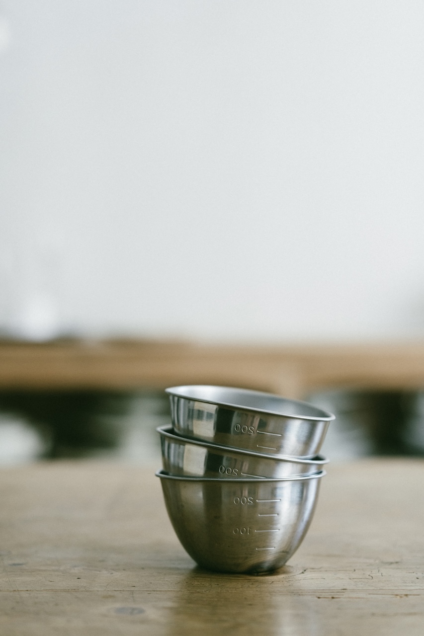 下村企販日本製帶刻度18-8不鏽鋼備料小碗 3入組