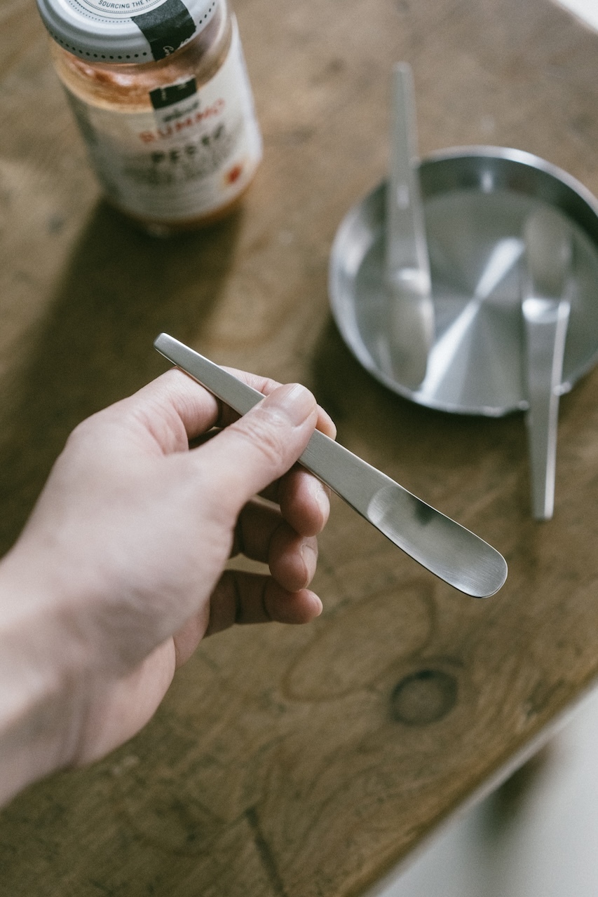 下村企販日本製18-8不鏽鋼藥味醬料小匙（3入組）