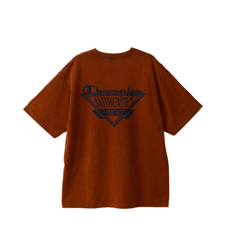 男款-AS 寬版口袋印花短袖TEE-褐色（C3-C304-860）