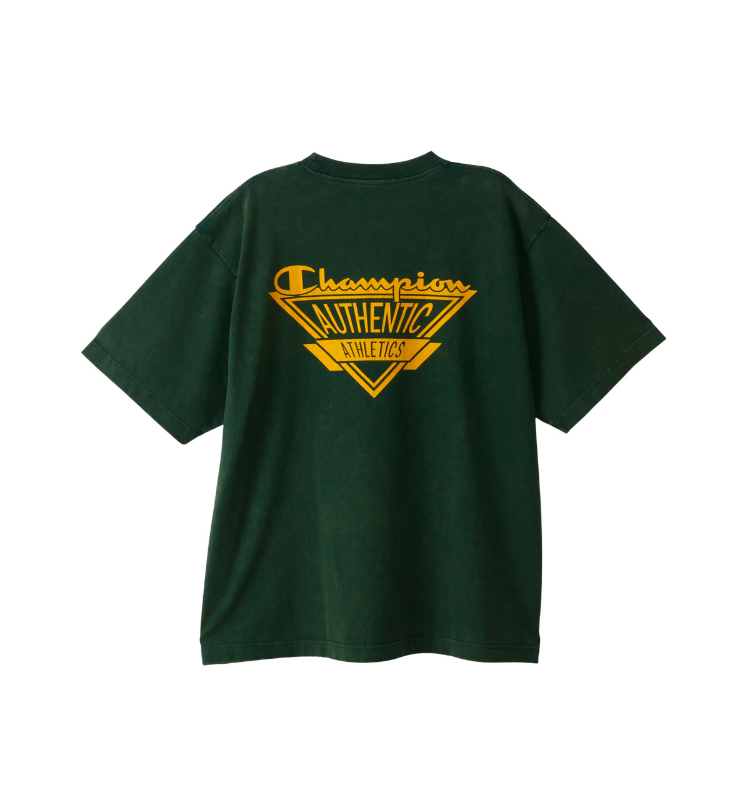 男款-AS 寬版口袋印花短袖TEE-綠色（C3-C304-670）