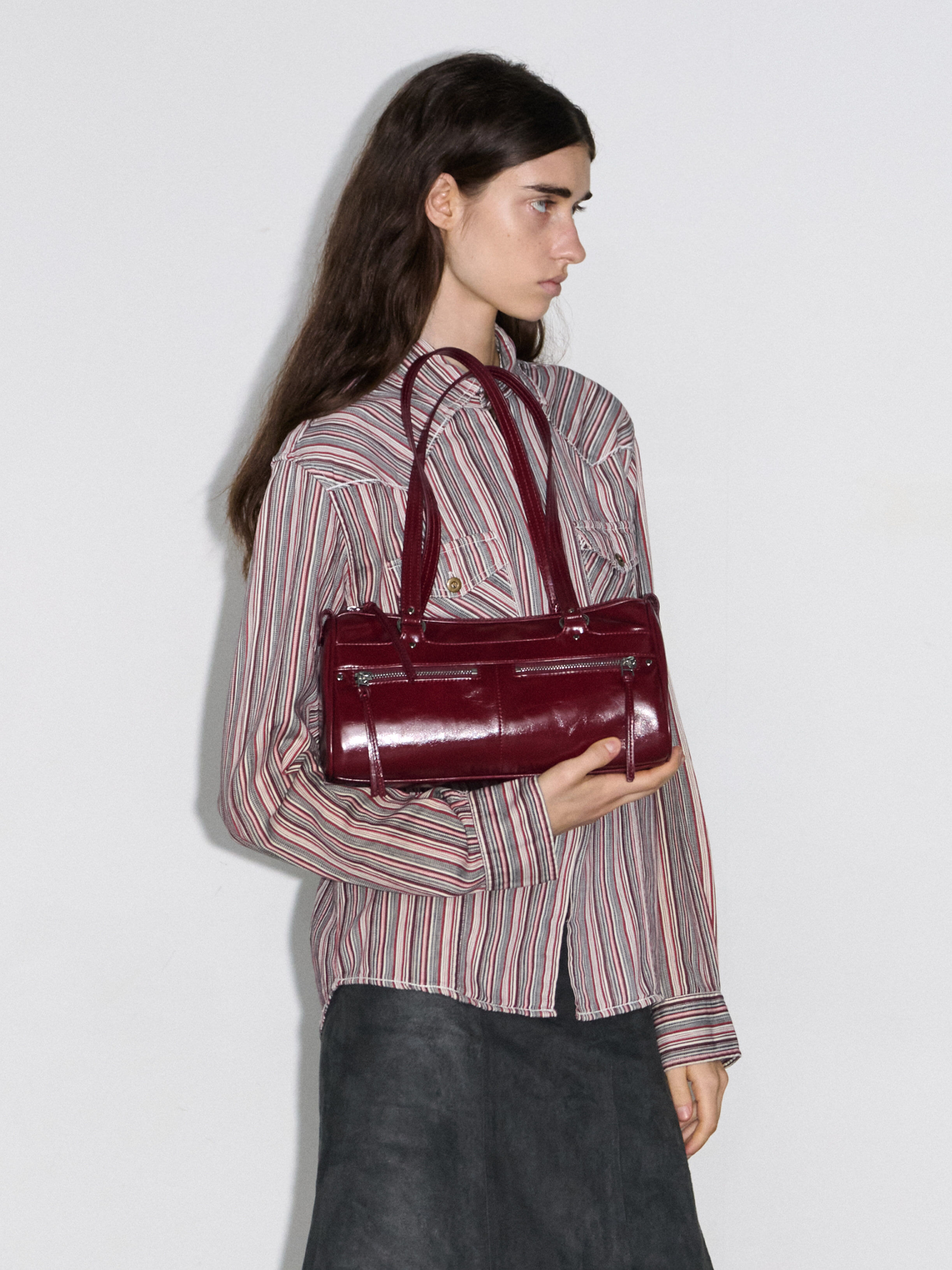 fennec - READY DUFFLE BAG (CHERRY RED)