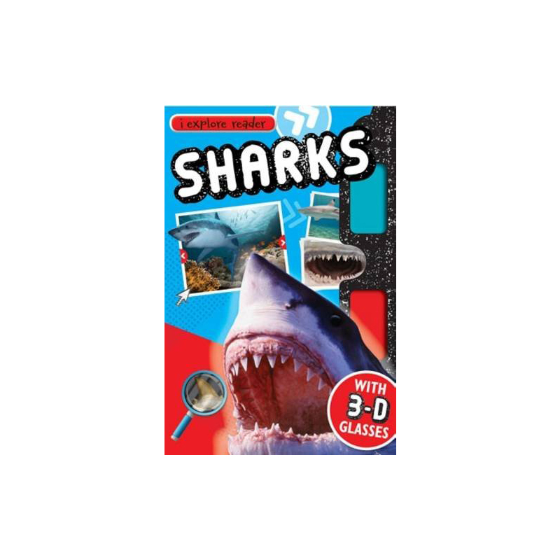 I EXPLORE 3D READERS: SHARKS