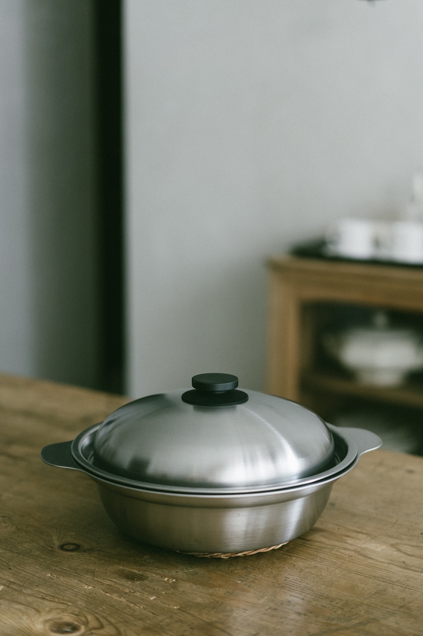 下村企販日本製相撲火鍋＋蒸盤雙鍋組（火鍋＋蓋＋蒸盤三件）