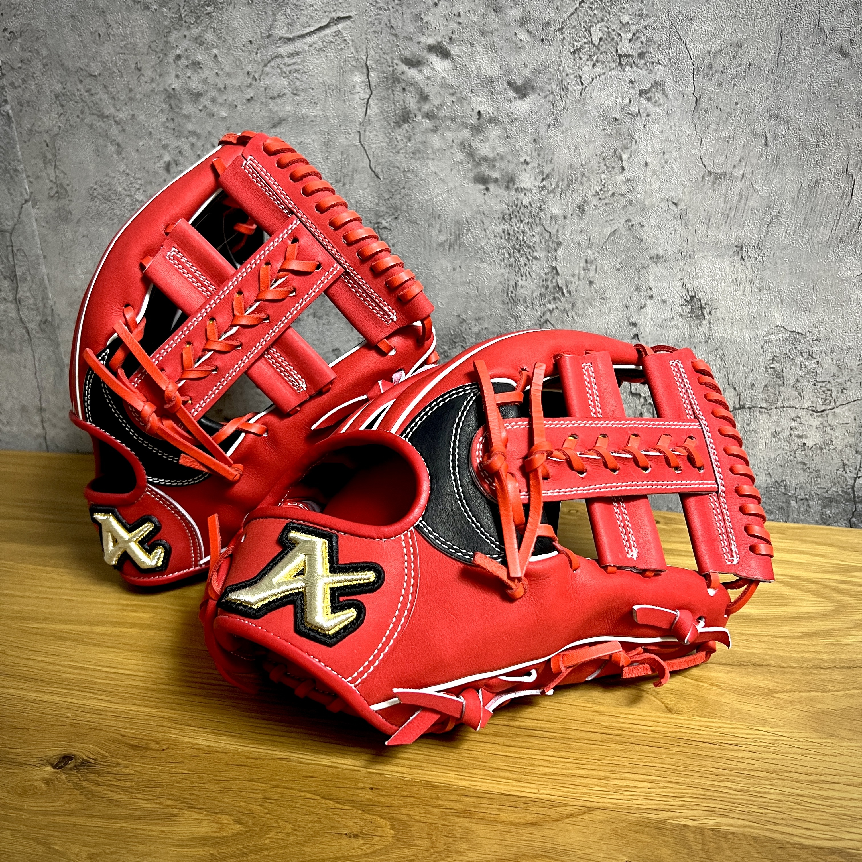 ATOMS 瘋牛特別限定款 大內野 十字檔 和牛 硬式内野 AKG-6CS