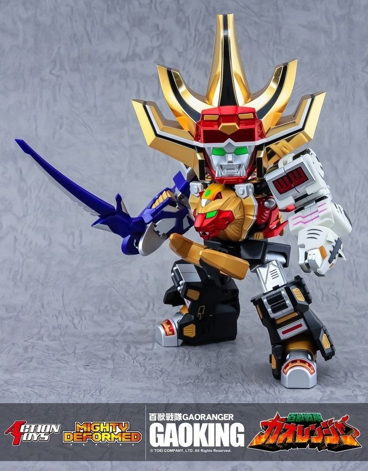 [ACTION TOYS] MIGHY DEFORMED GAORANGER GAOKING