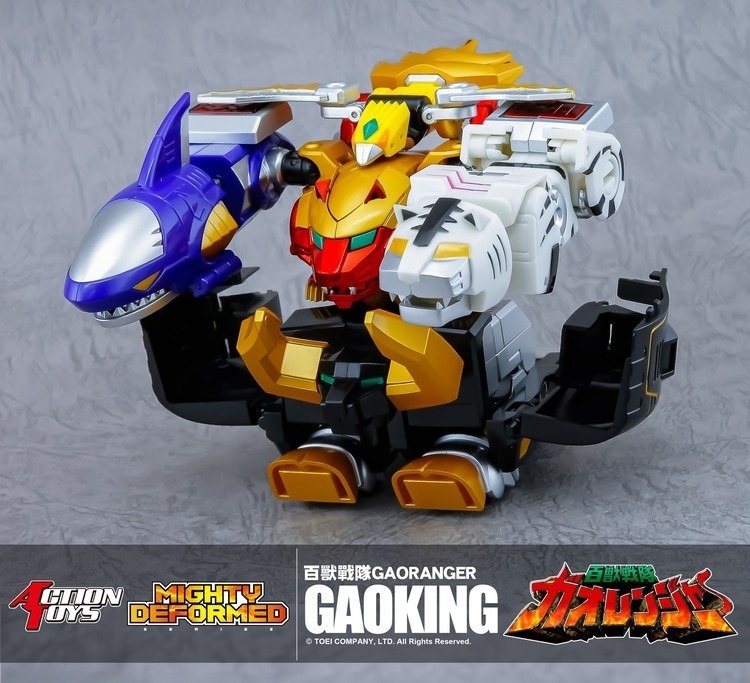 [ACTION TOYS] MIGHY DEFORMED GAORANGER GAOKING