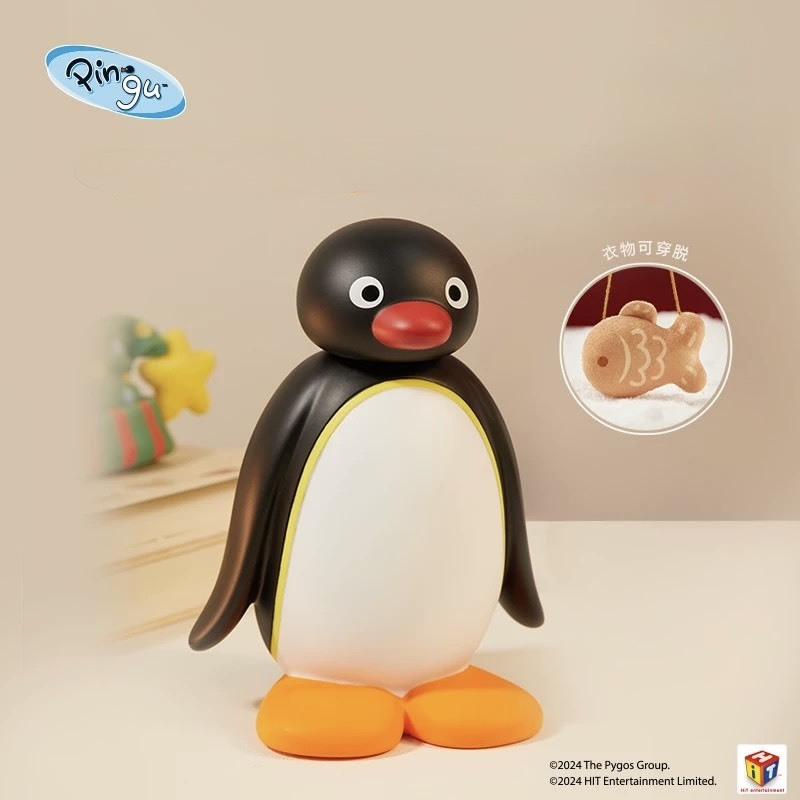 PINGU 企鵝家族 拍拍小夜燈公仔