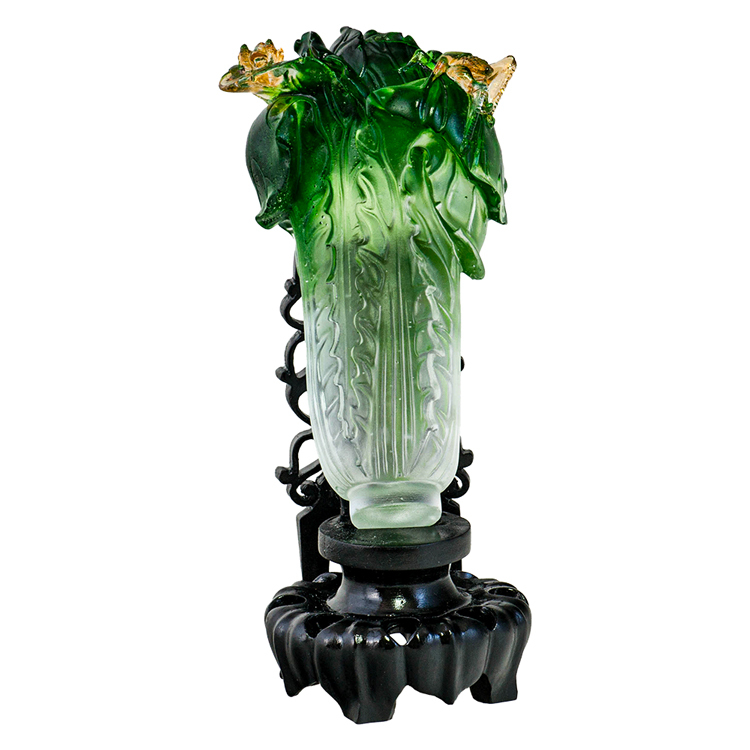 鹿港窯禮品館|琉璃 翠玉白菜