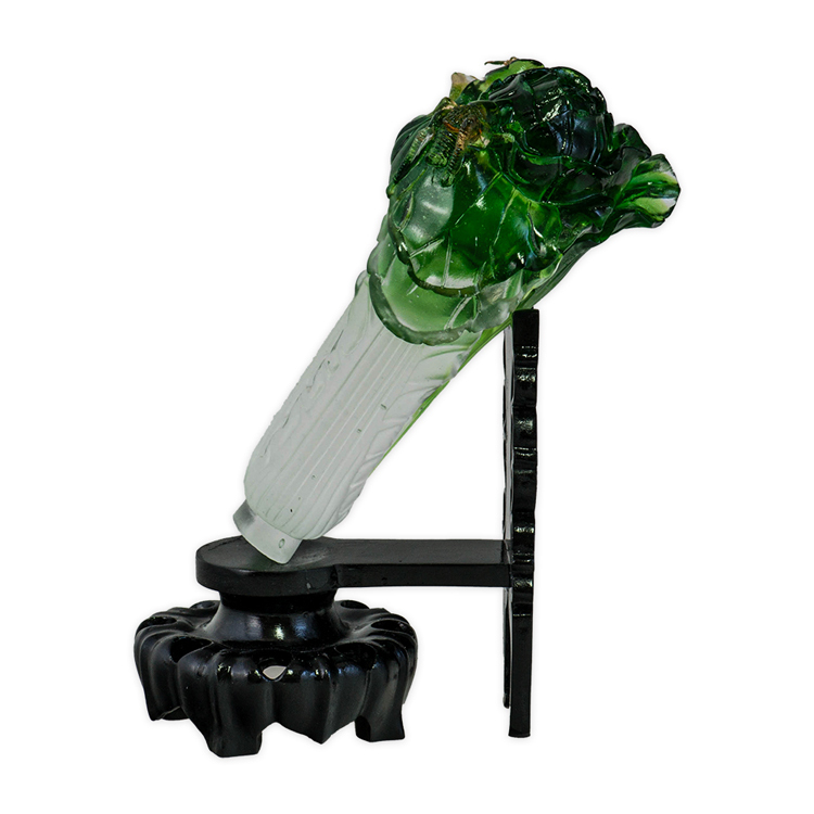 鹿港窯禮品館|琉璃 翠玉白菜