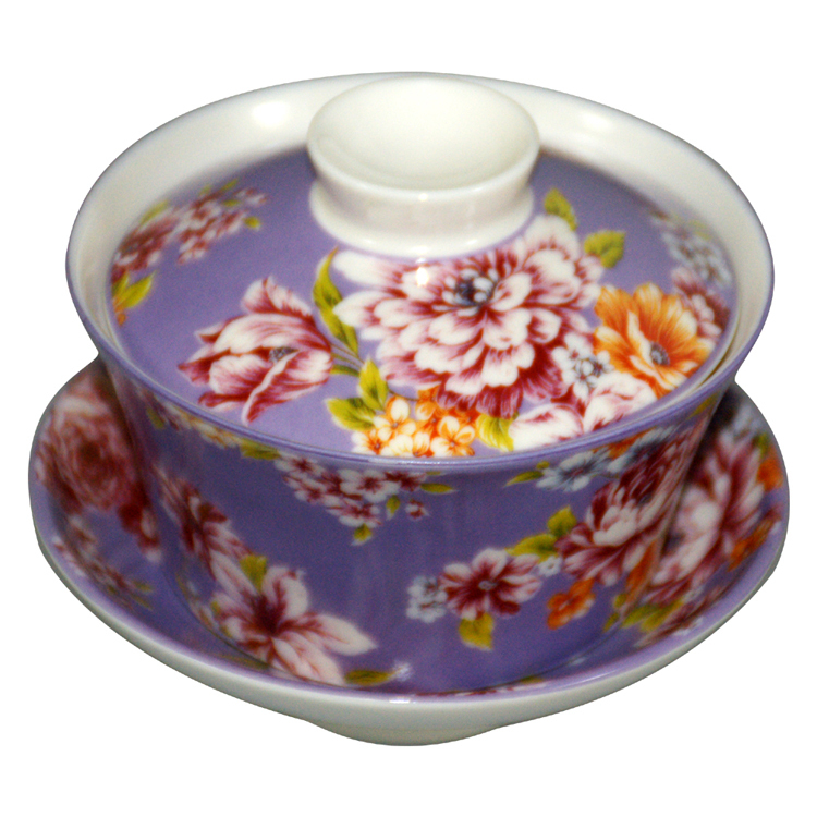 鹿港窯禮品館｜陶瓷 台灣紅牡丹小蓋杯 居家生活用品 MIT