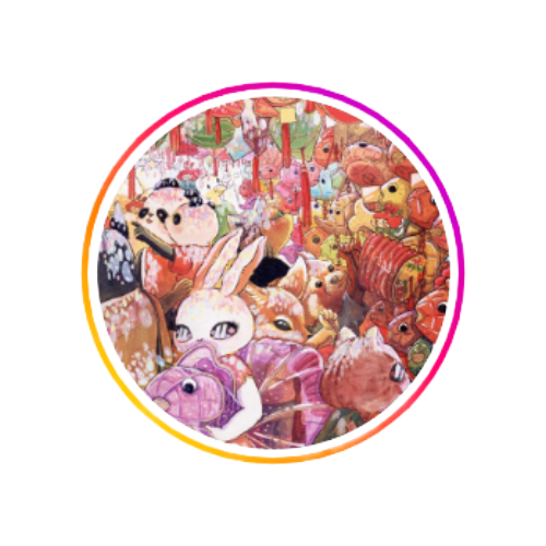 香港插畫師聯乘系列-2000針全棉床品4件套裝 LD12