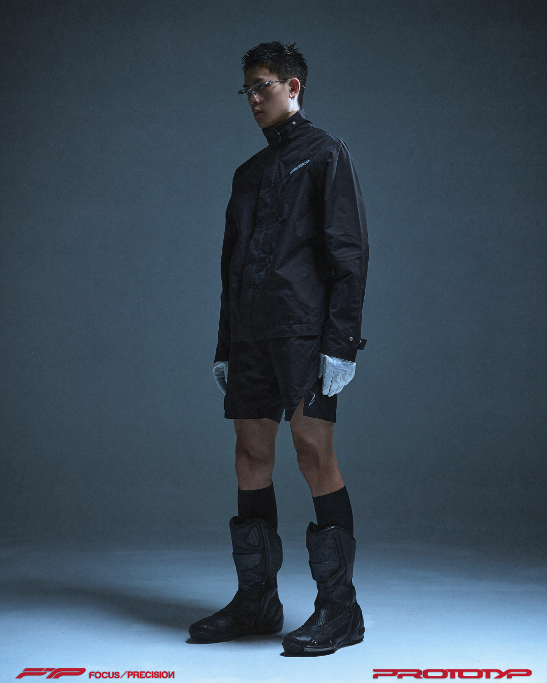 PROTOTYP JAN0113 VELOCITY Fracture Zip Shirt Jacket
