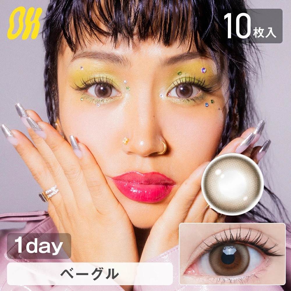 [日拋] OH 1 Day Bagel 彩妝隱形眼鏡｜每盒10片