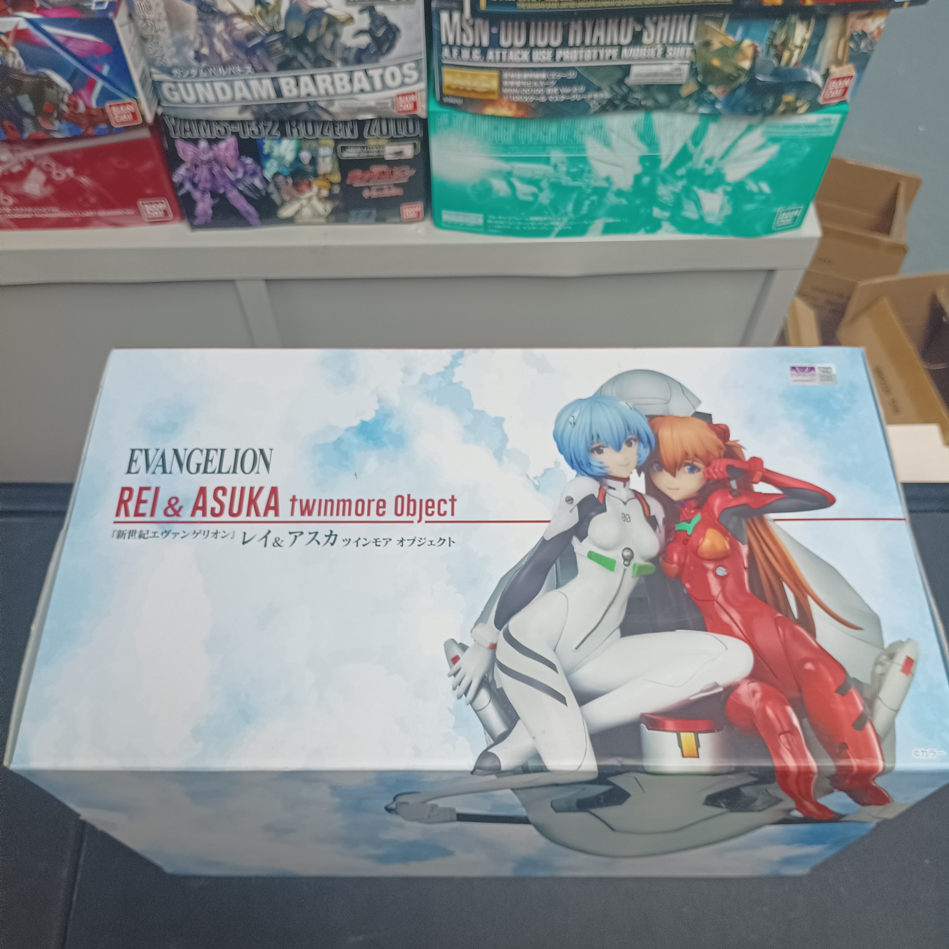 寄賣-Union Creative PVC 模型 - 綾波麗＆明日香 ~Twinmore Object~