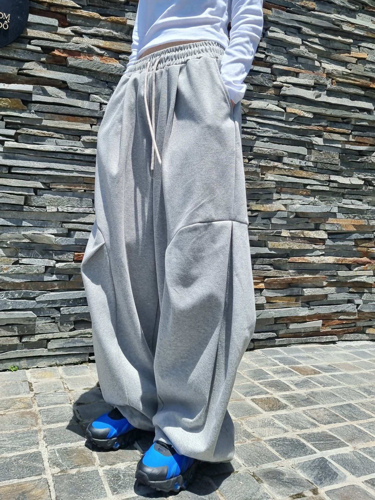 淨色可束腳運動褲 TAC-0285P