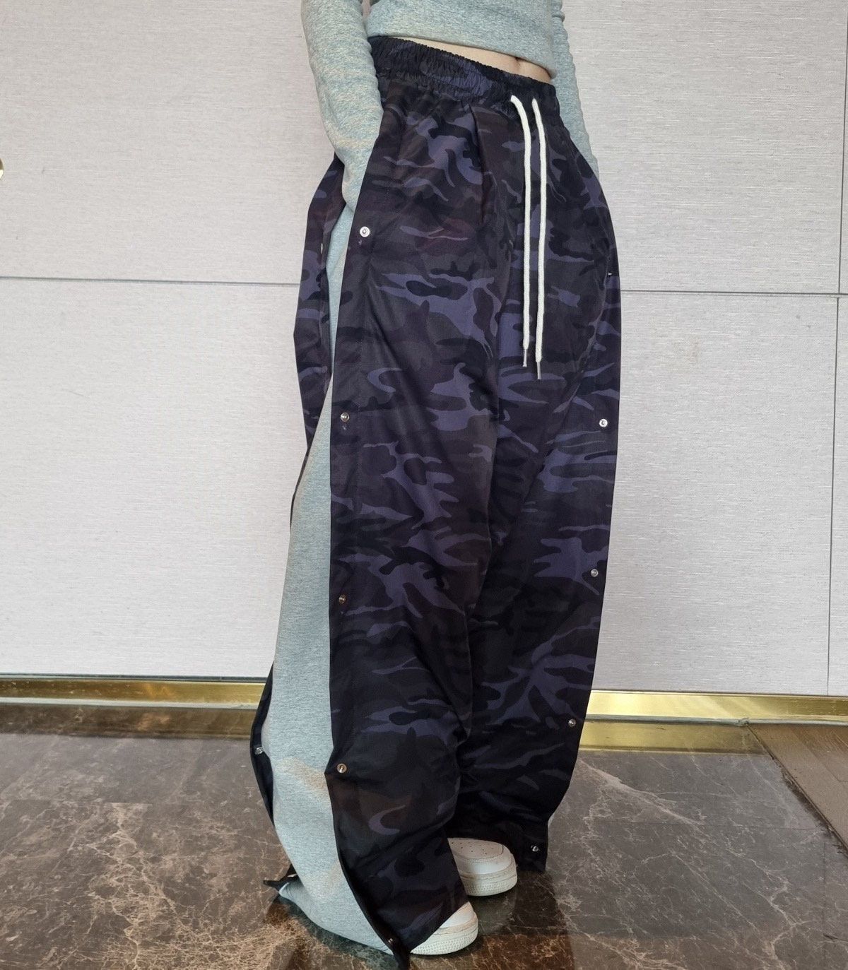 拼迷彩運動褲 TAC-0286P