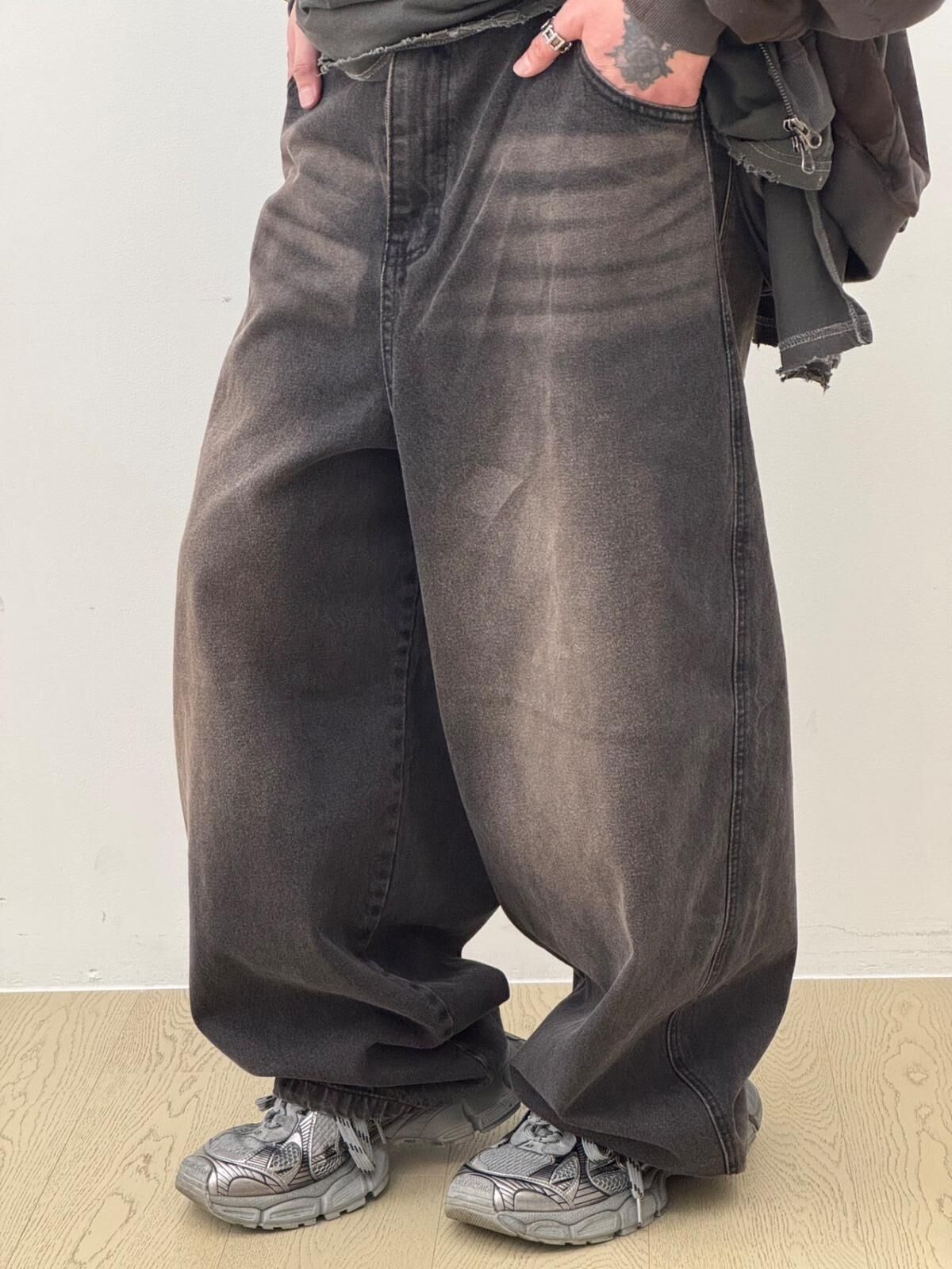 洗水鬆身牛仔褲 GLAMOUR-100J