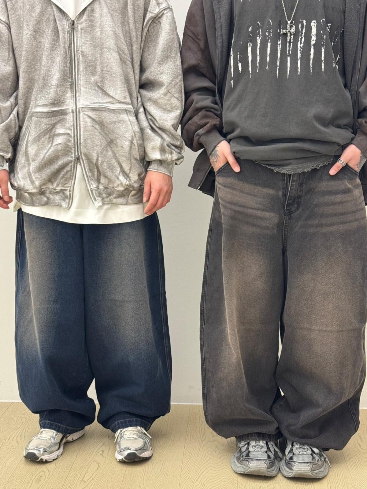 洗水鬆身牛仔褲 GLAMOUR-100J