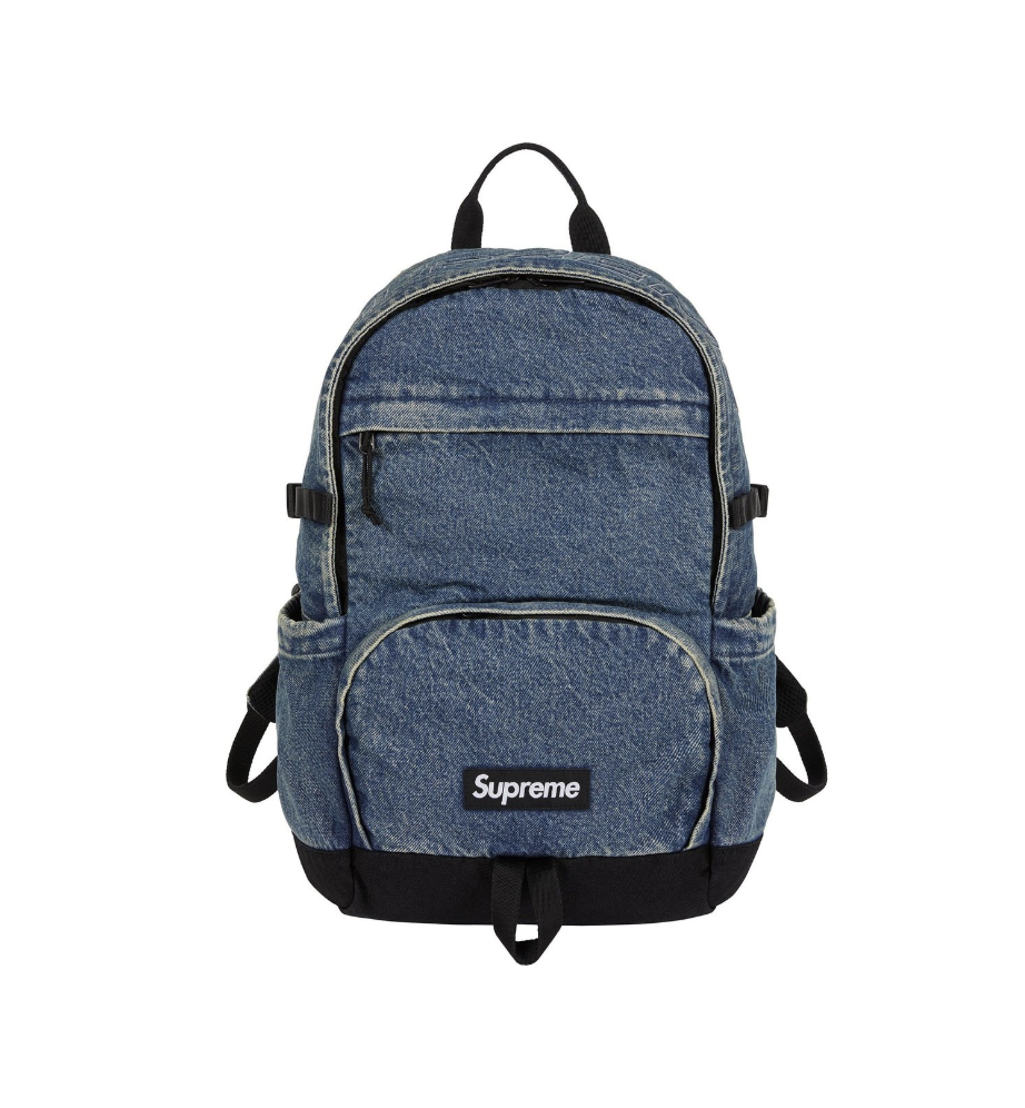 Supreme FW25 Denim Backpack- Indigo