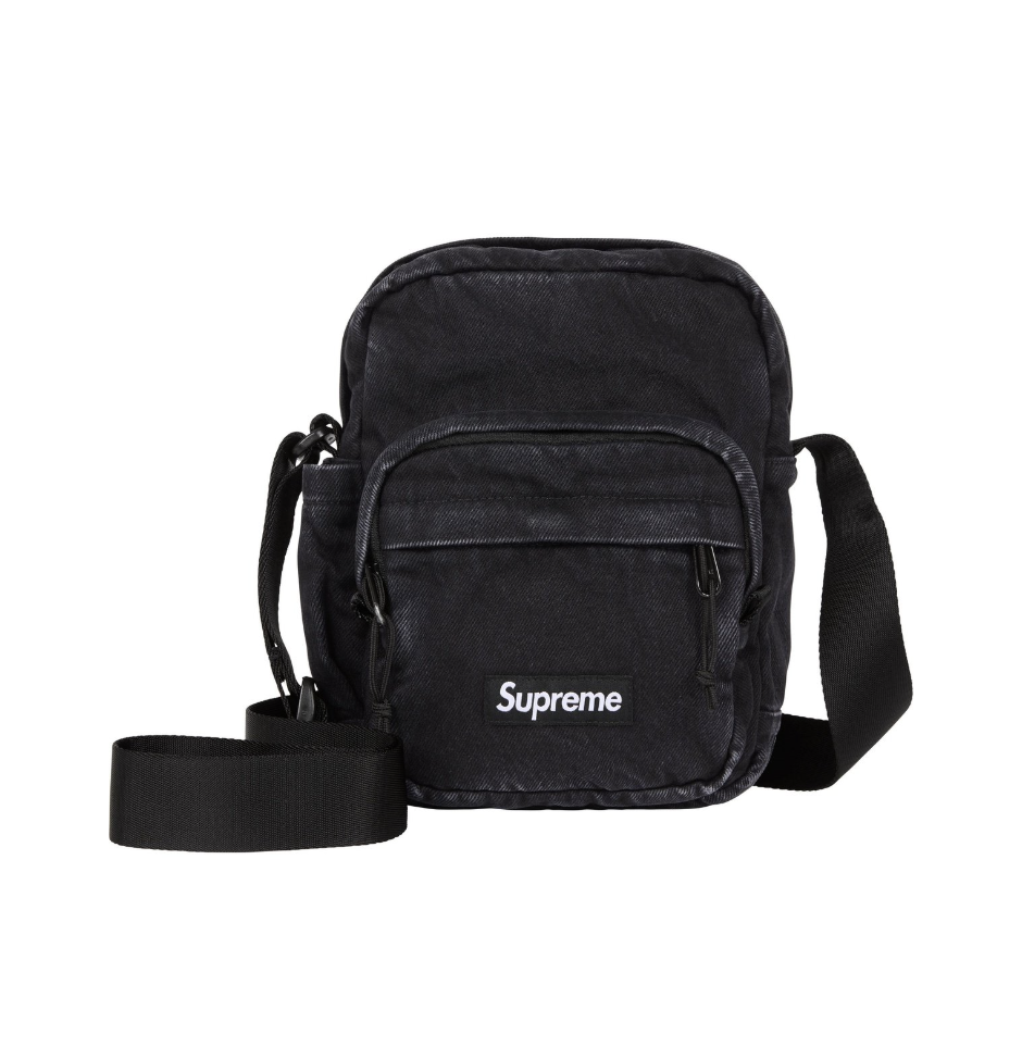 Supreme Denim Shoulder Bag インディゴ Buy Supreme Denim Shoulder Bag 'Washed Indigo' - FW25B4