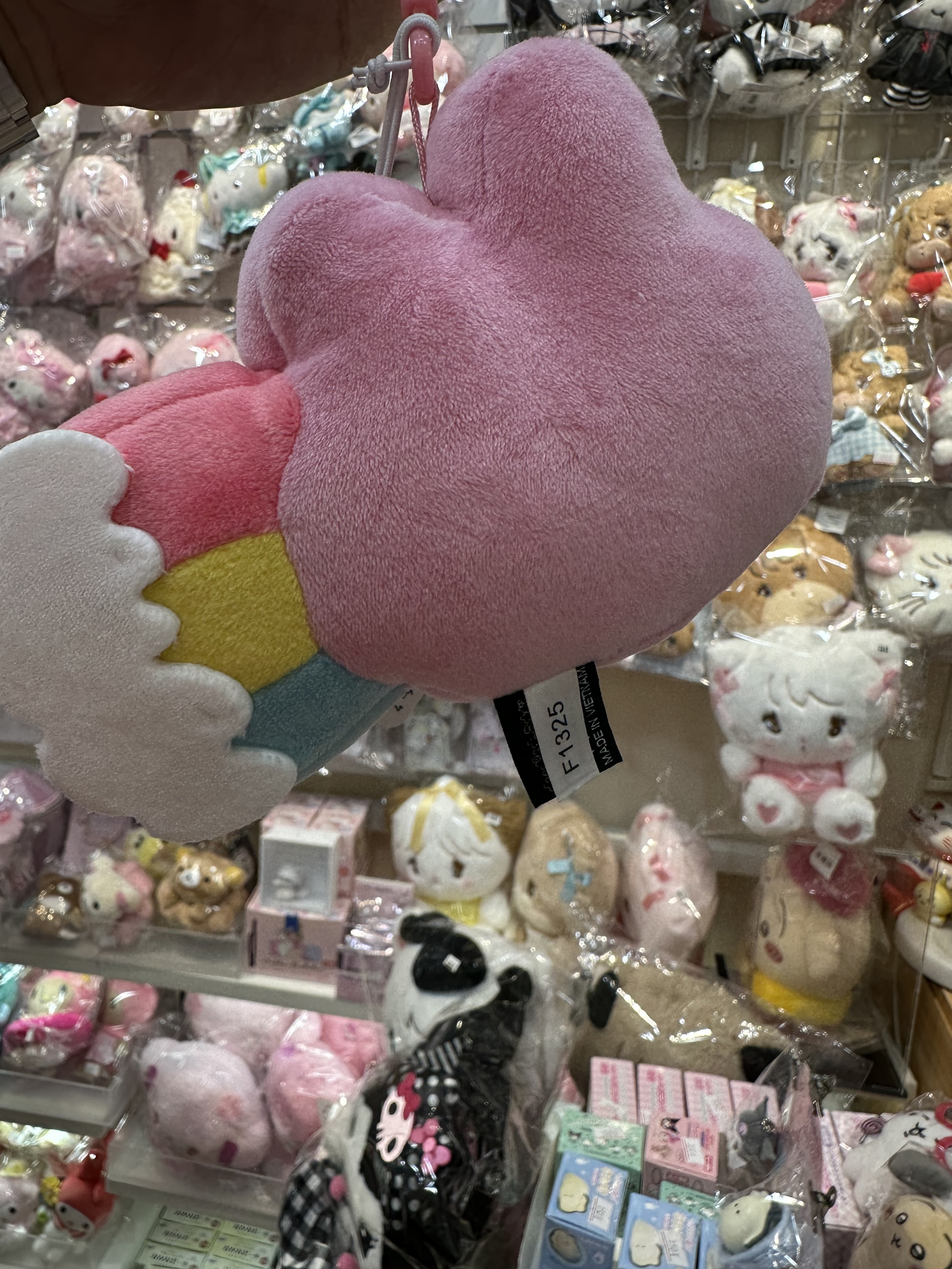 日本限定 內褲兔 11 cm 大頭吊飾