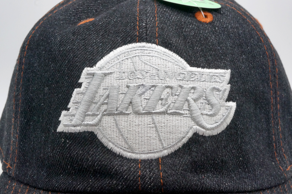 New Era 洛杉磯湖人隊 "Black Denim" Classic Casual Strapback 可調式帽子