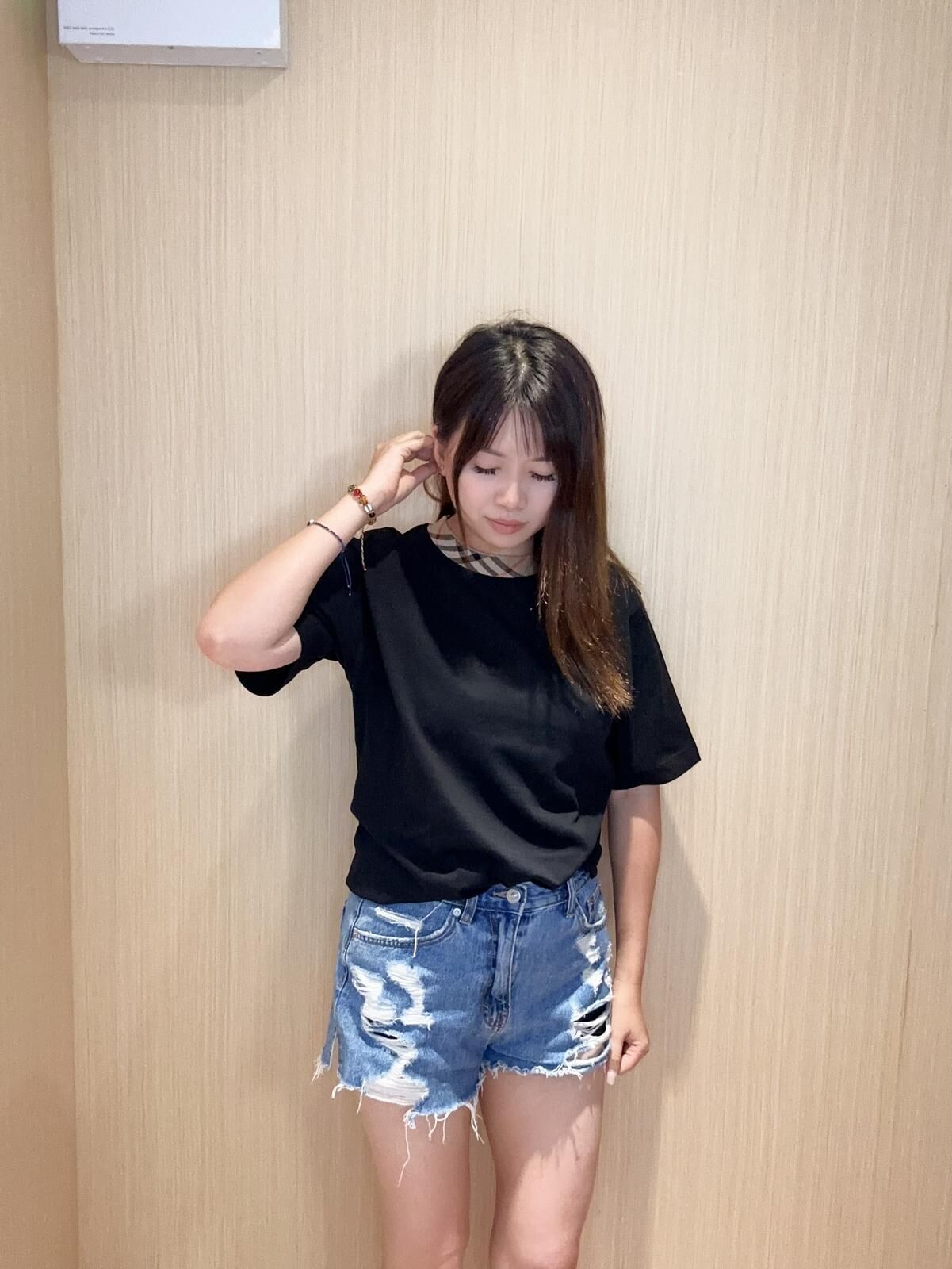 BBR 格仔領口 Tee