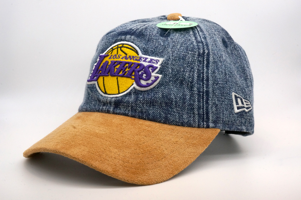 New Era 洛杉磯湖人隊 "Denim Shades" Classic Casual Strapback 可調式帽子