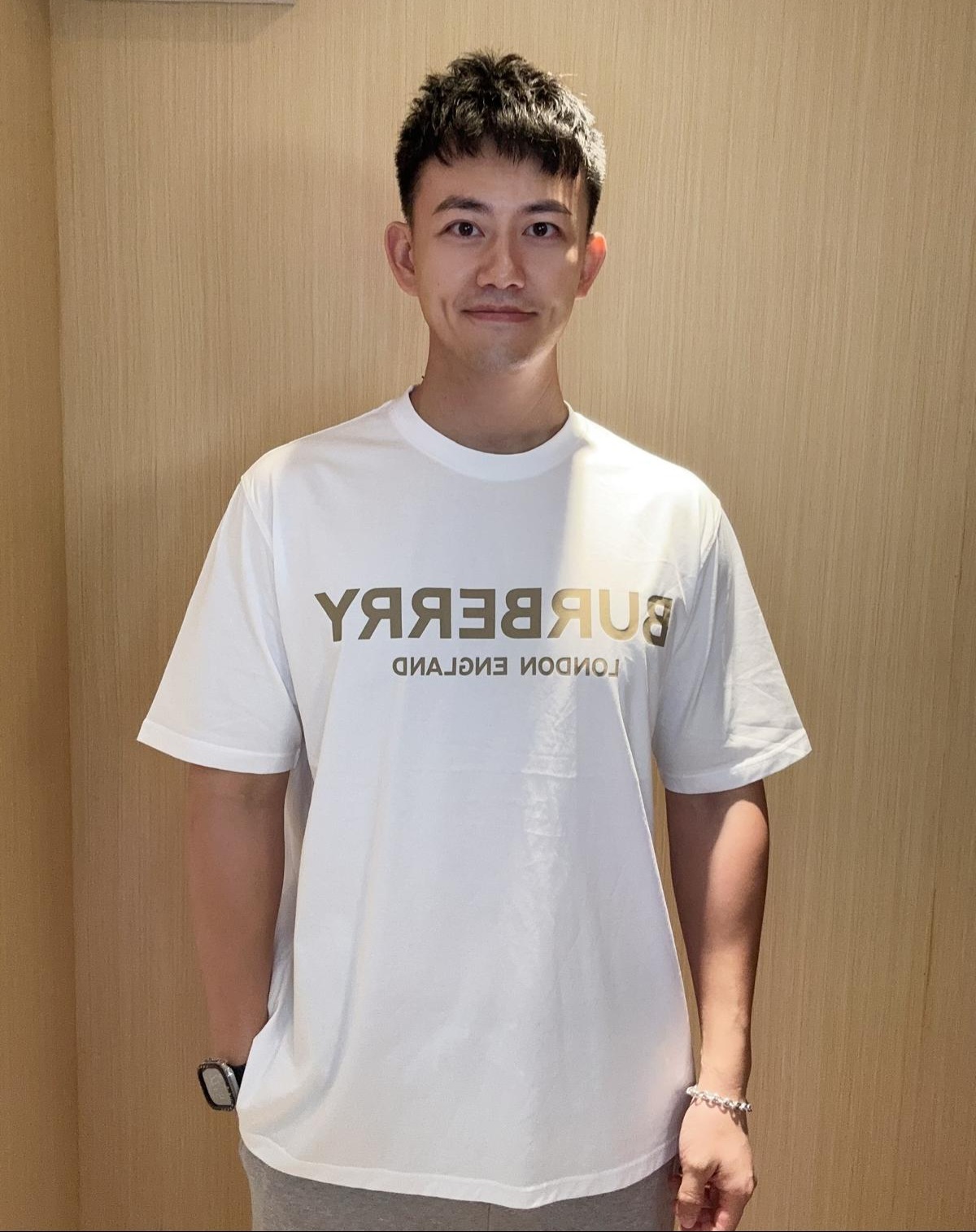 BBR 金字London Logo Tee