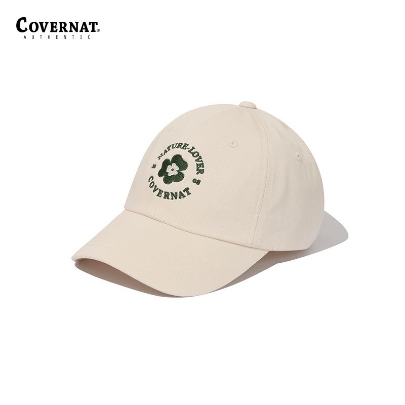 韓國 COVERNAT 幸運草刺繡 棒球帽