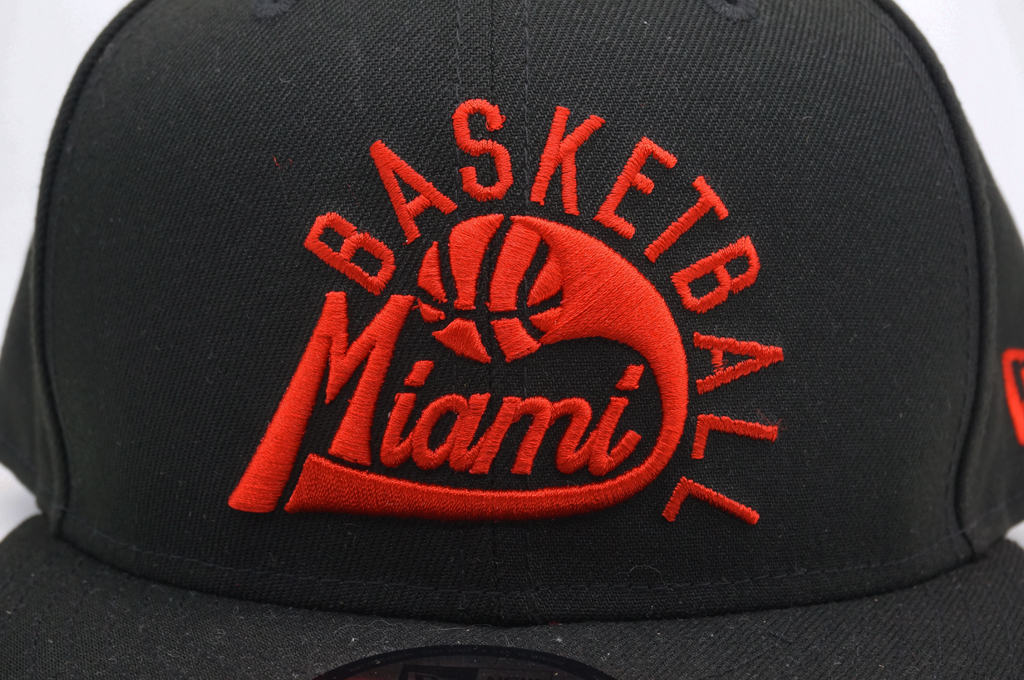 Court Culture 邁阿密熱火隊 Logo Snapback 可調式帽子