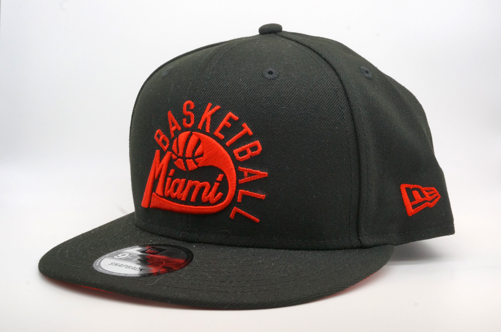 Court Culture 邁阿密熱火隊 Logo Snapback 可調式帽子