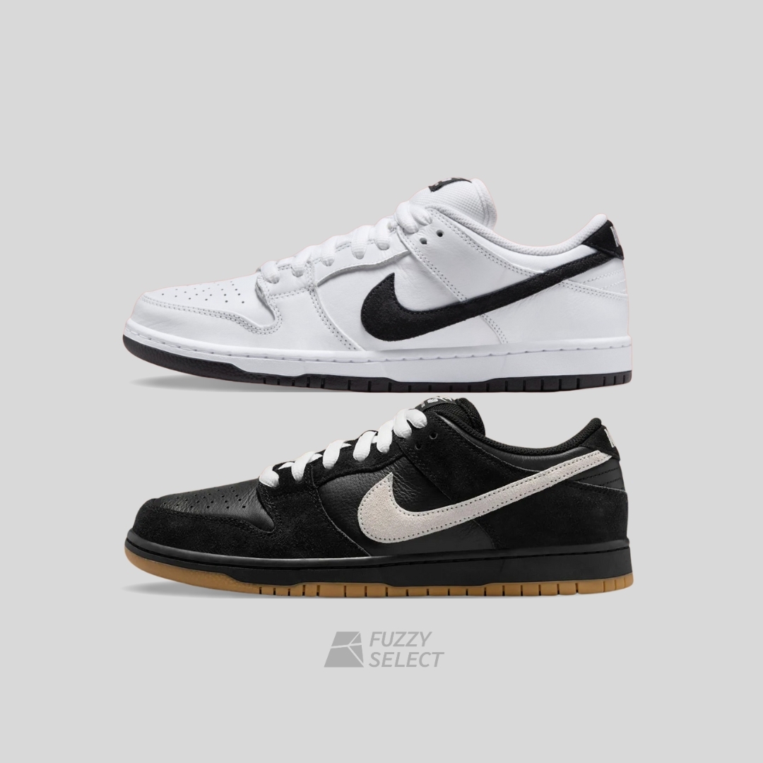 【逢甲 FUZZY】Nike SB Dunk Low "Black White "Black White Gum" 白黑勾 HF3704-100 黑白生膠 HF3704-003