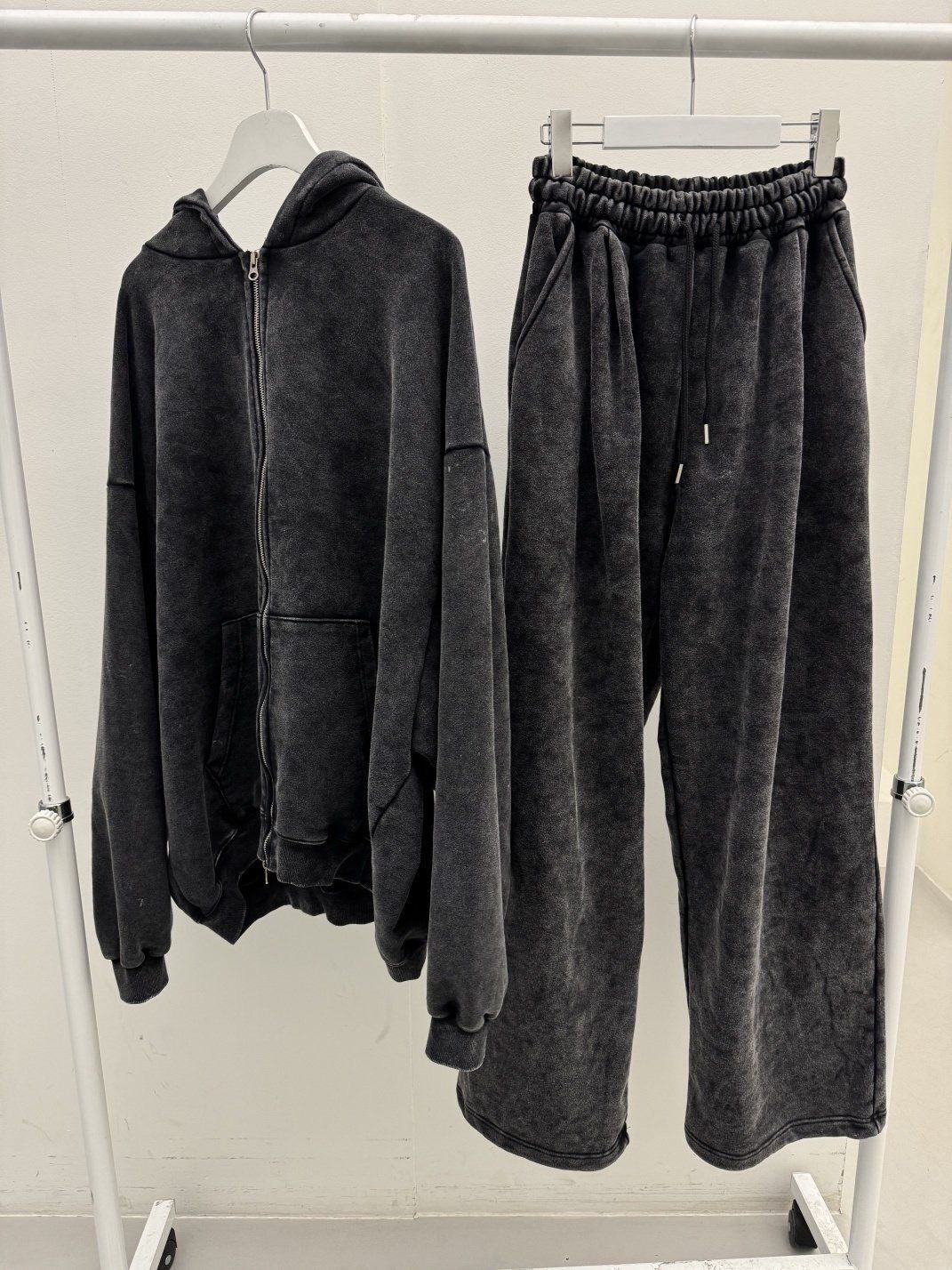 洗水連帽拉鍊外套 GLAMOUR-104JK