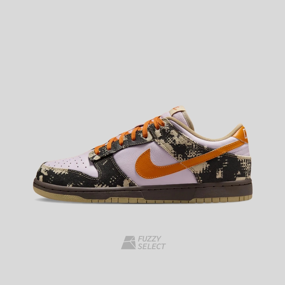 【逢甲 FUZZY】Nike Dunk Low "Digital Camo" 迷彩橘勾 IB2260-500