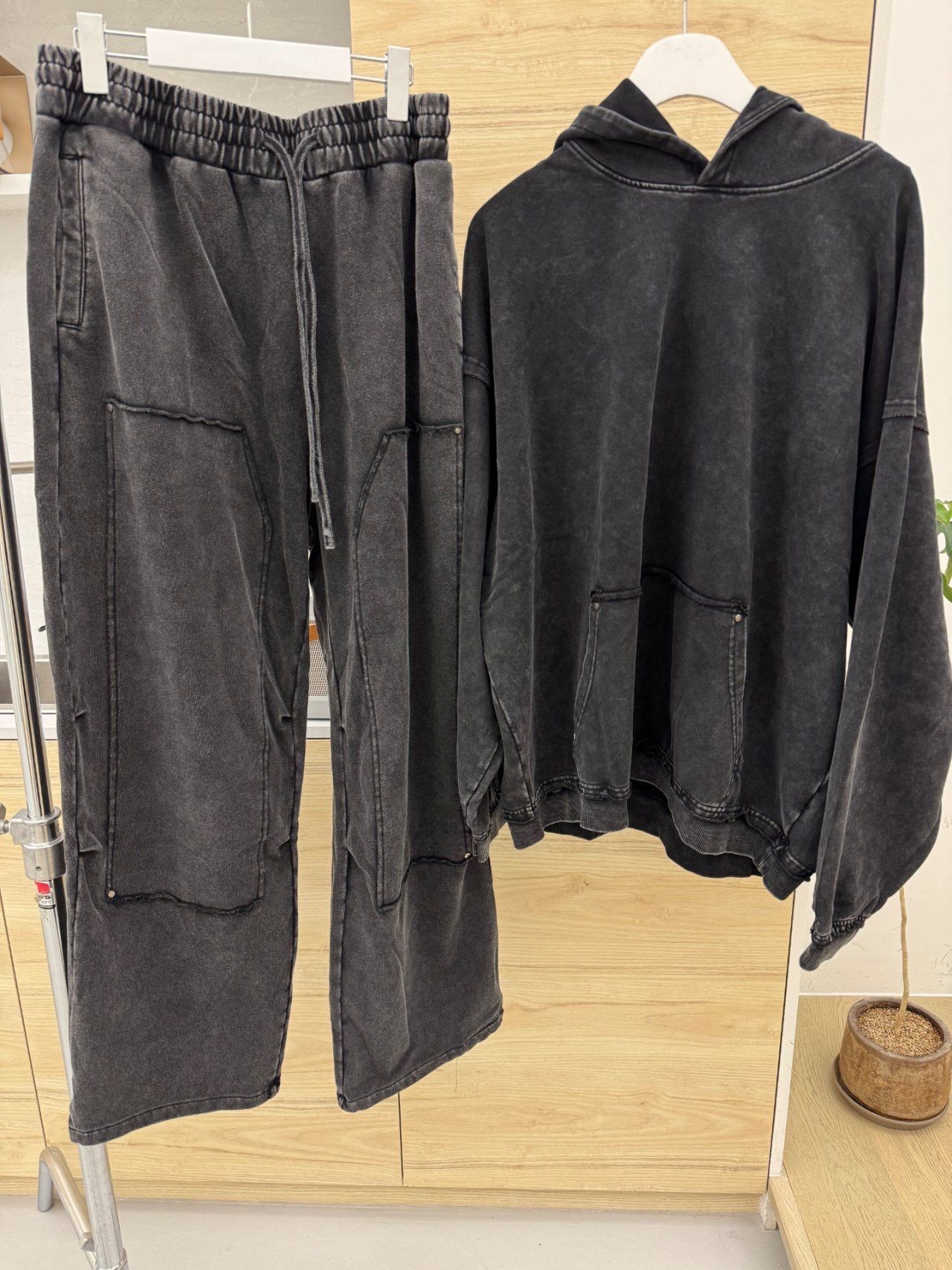 洗水淨色運動褲 GLAMOUR-112P