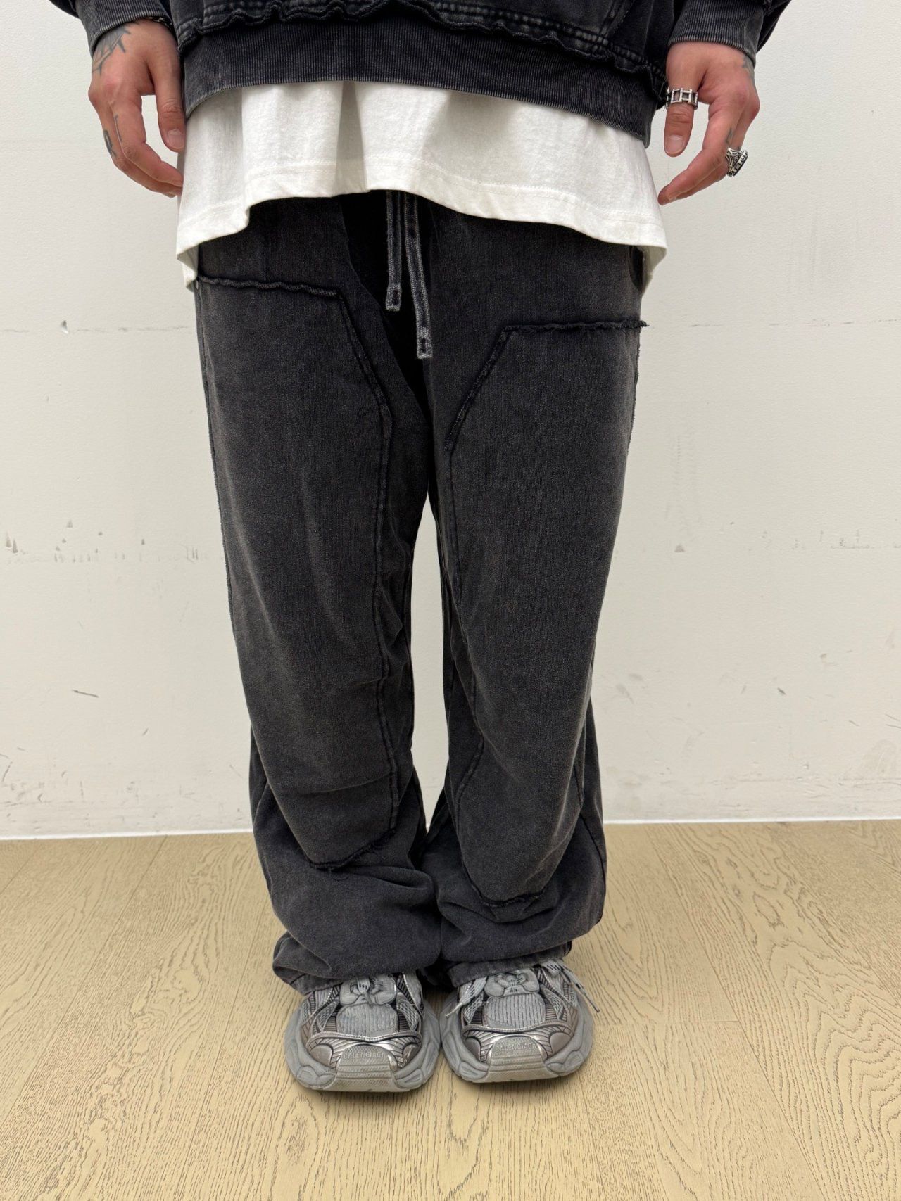 洗水淨色運動褲 GLAMOUR-112P