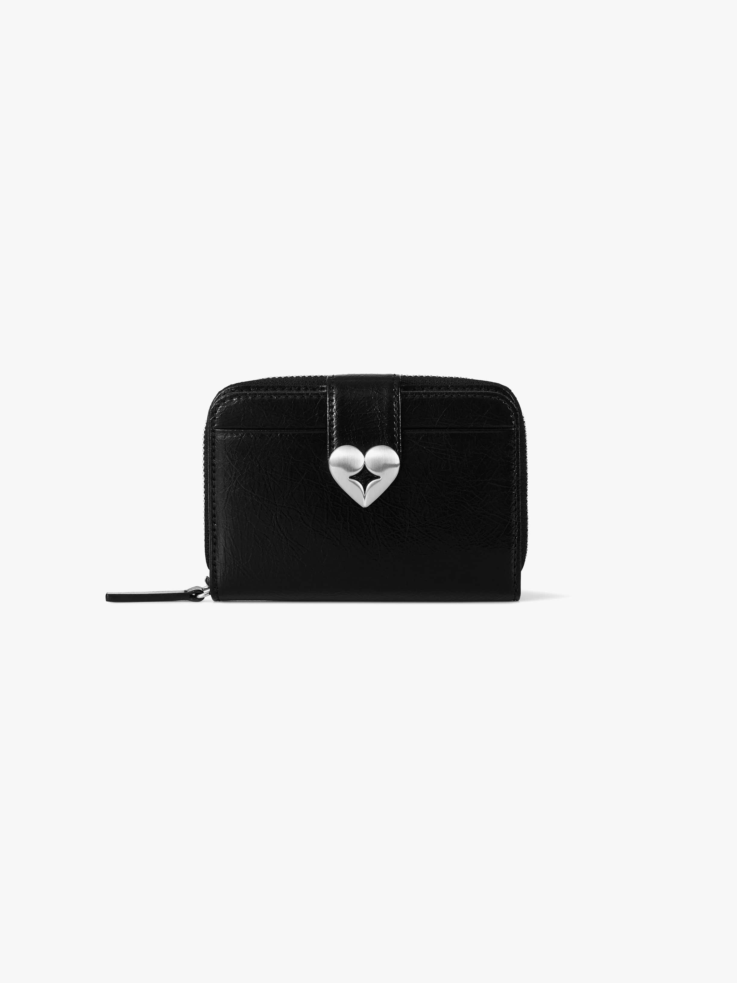fennec - HEARTY ZIPPER POCKET (BLACK)