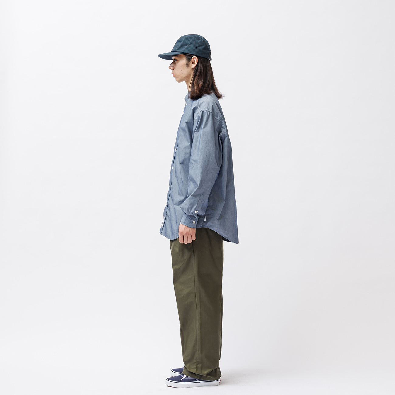 Wtaps 252TQDT-SHM01 BD 02 / LS/ NYCO. BROADCLOTH. CORDU