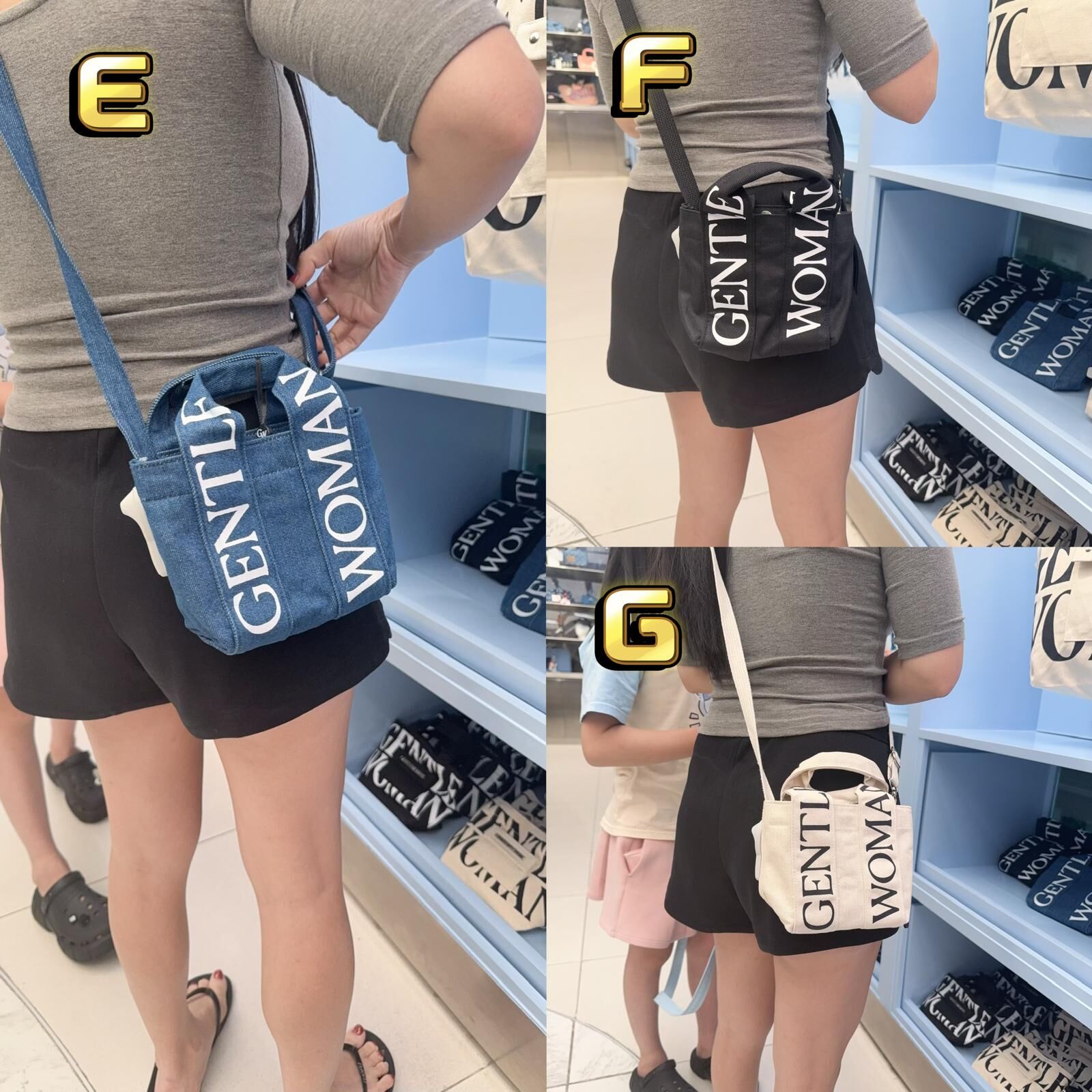 泰國 gentlewoman 迷你小廢包斜孭袋