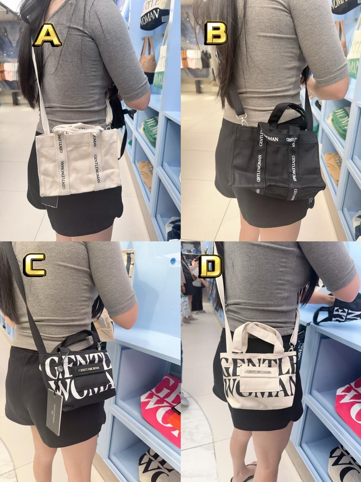 泰國 gentlewoman 迷你小廢包斜孭袋