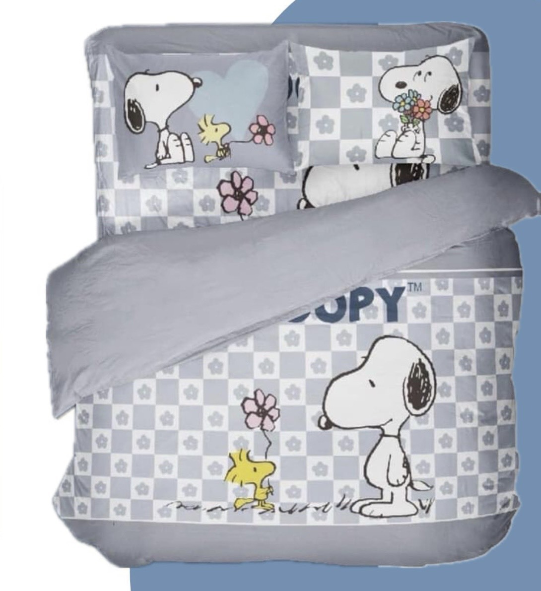 SNOOPY床包兩用被組 | 無異纖精梳美國棉 | SN123陪你暖暖
