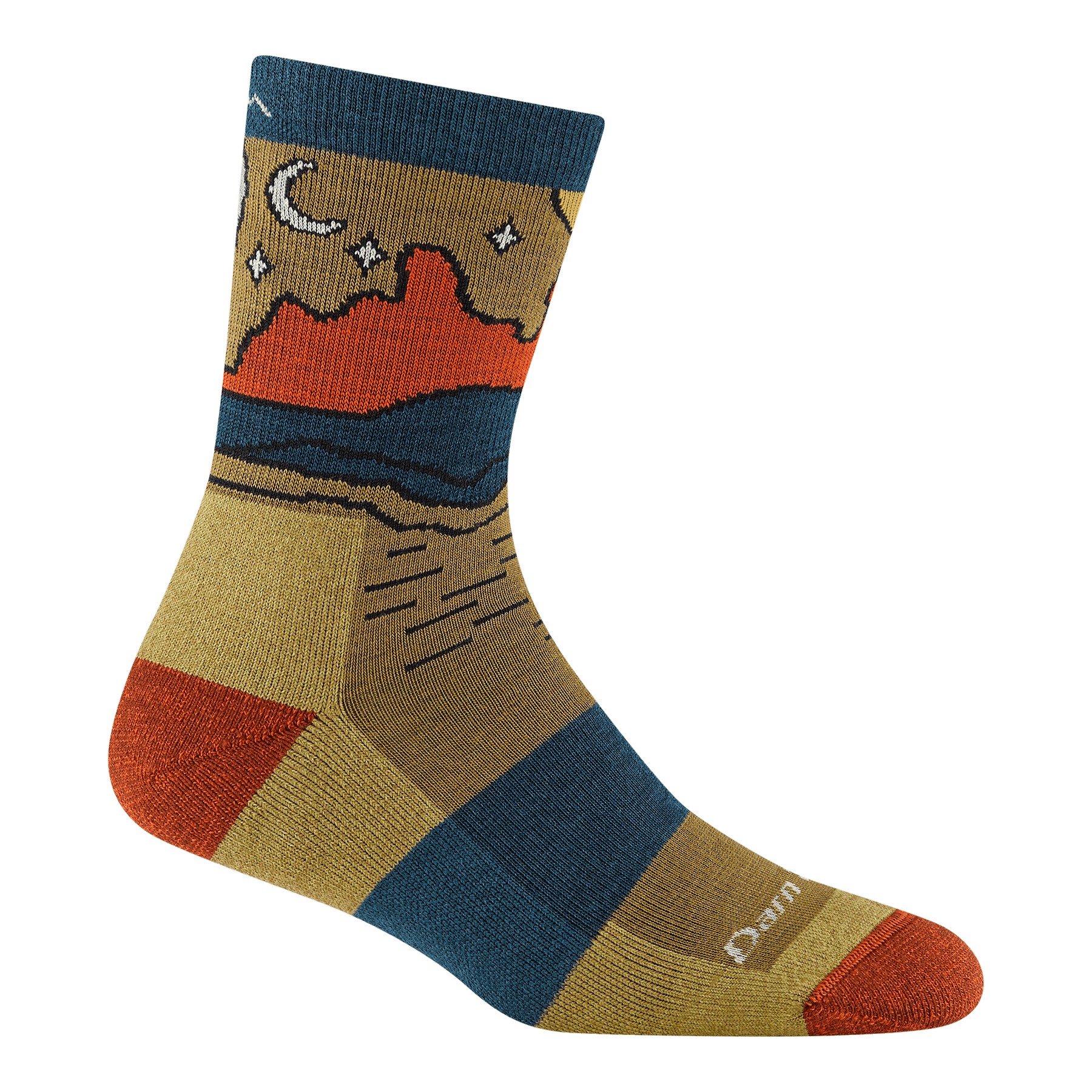 DARN TOUGH 5023 Celeste Micro Crew Midweight with Cushion 女 登山健行羊毛襪