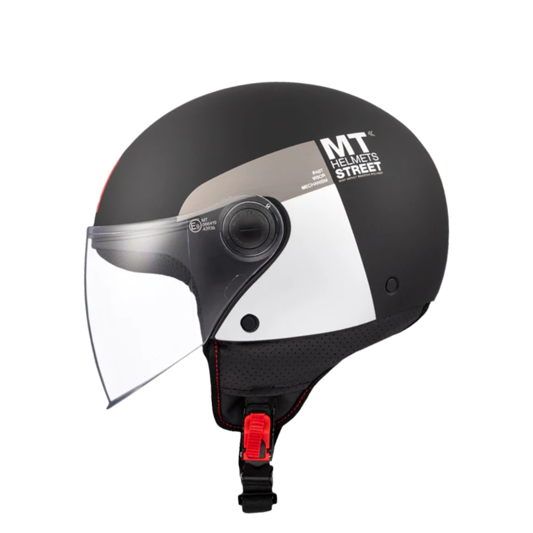 MT HELMETS STREET S INBOARD D2 MATT GREY 消光面