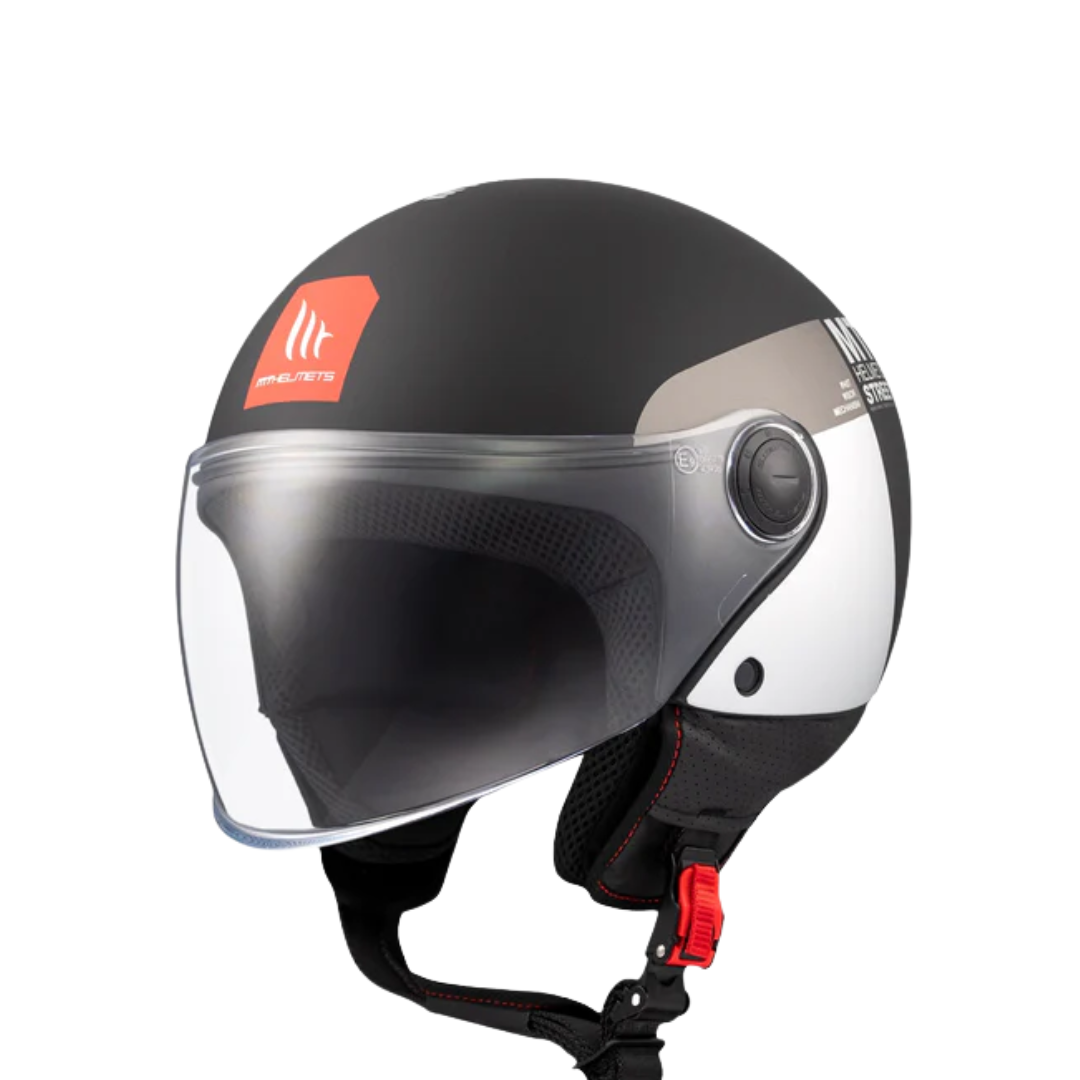 MT HELMETS STREET S INBOARD D2 MATT GREY 消光面