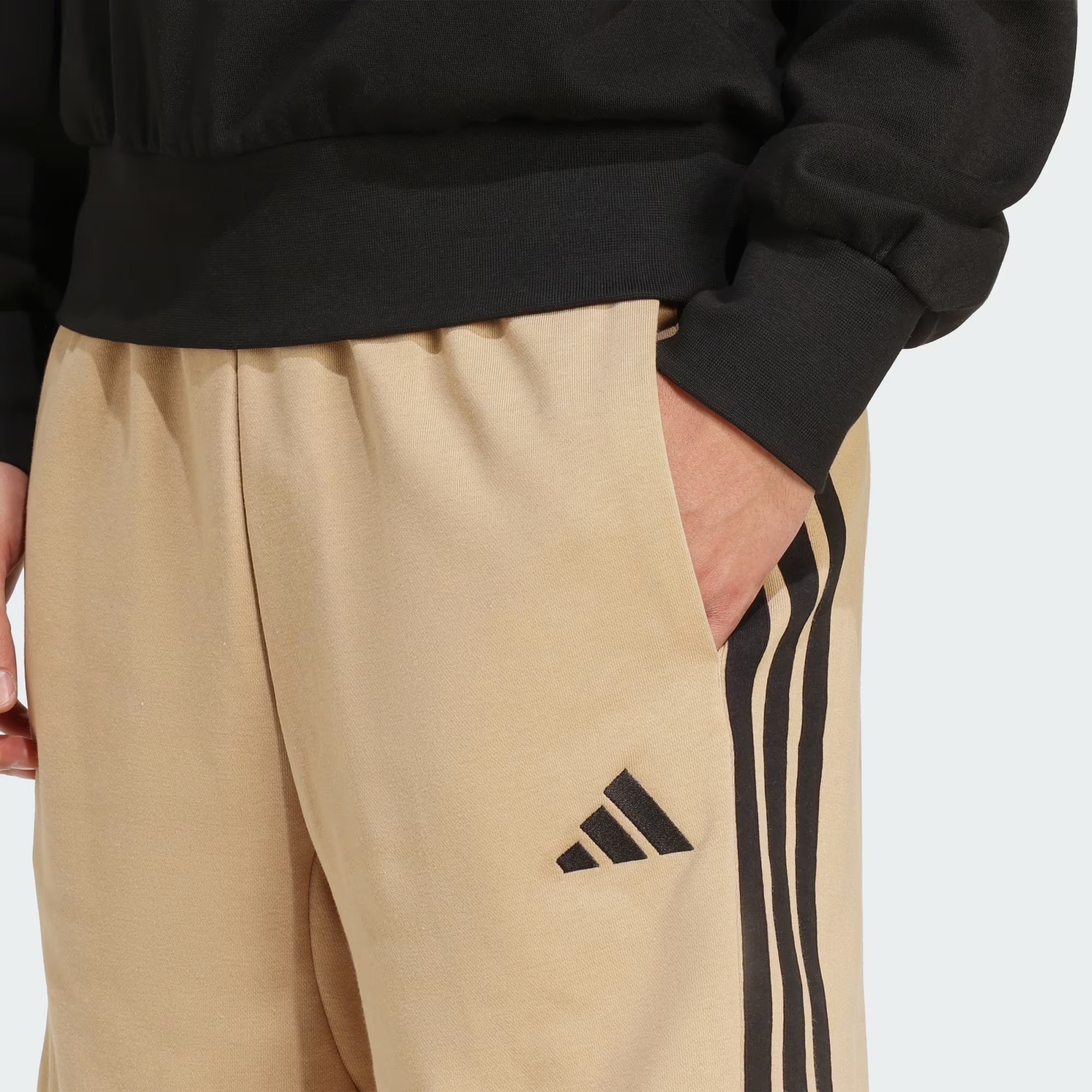 Adidas - Men's ESSENTIAL 3-STRIPES FRENCH TERRY SHORTS JX0726